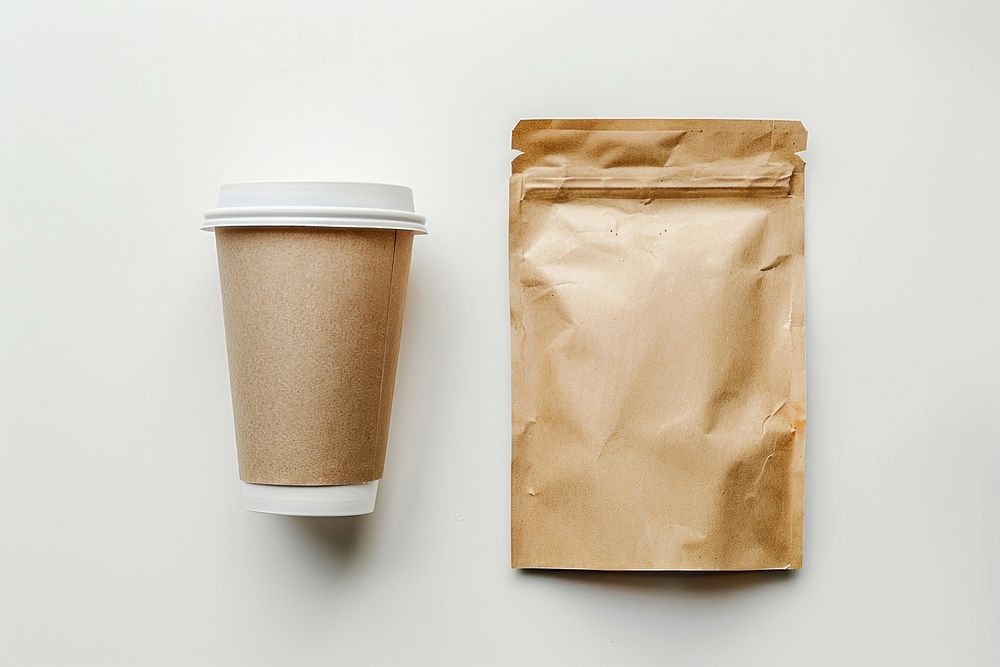 Eco-friendly compostable shipping package beverage coffee drink.