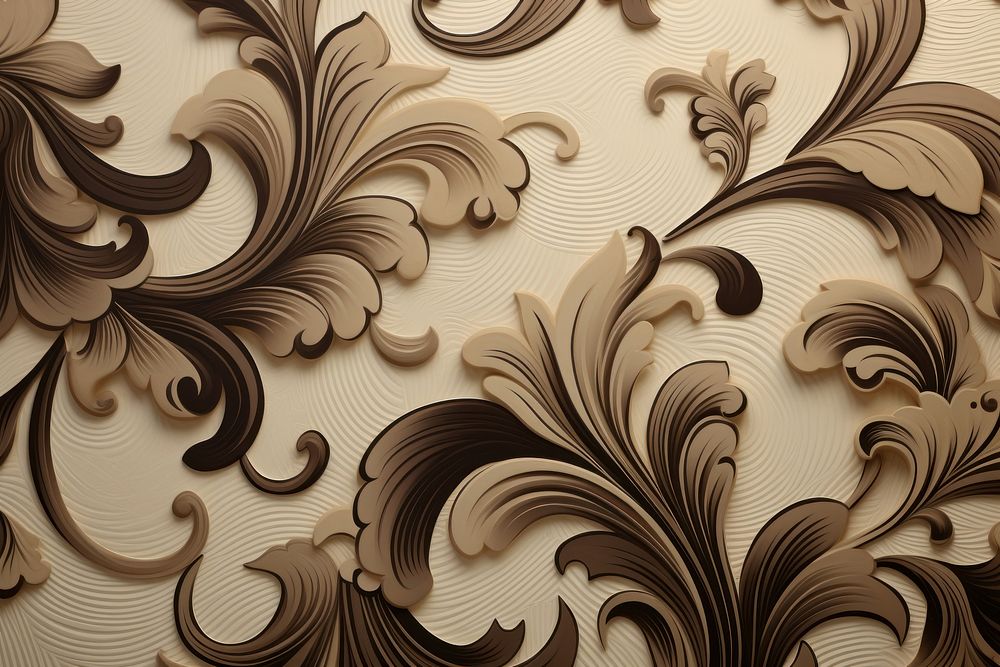 Brown vintage luxury pattern chandelier graphics texture.