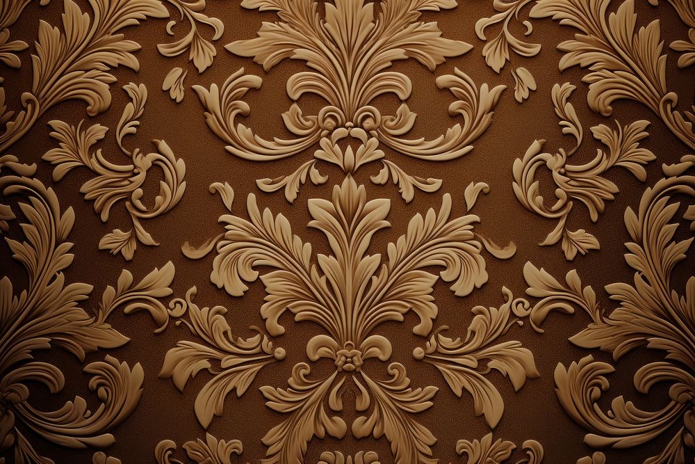Brown vintage luxury pattern graphics texture dessert.