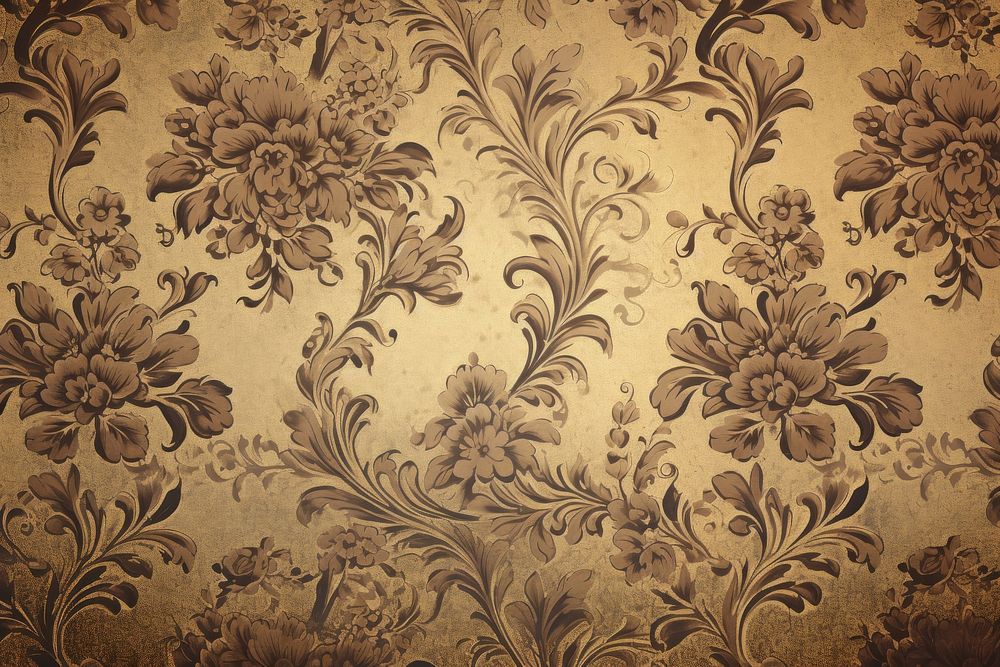 Brown vintage luxury pattern graphics texture art.