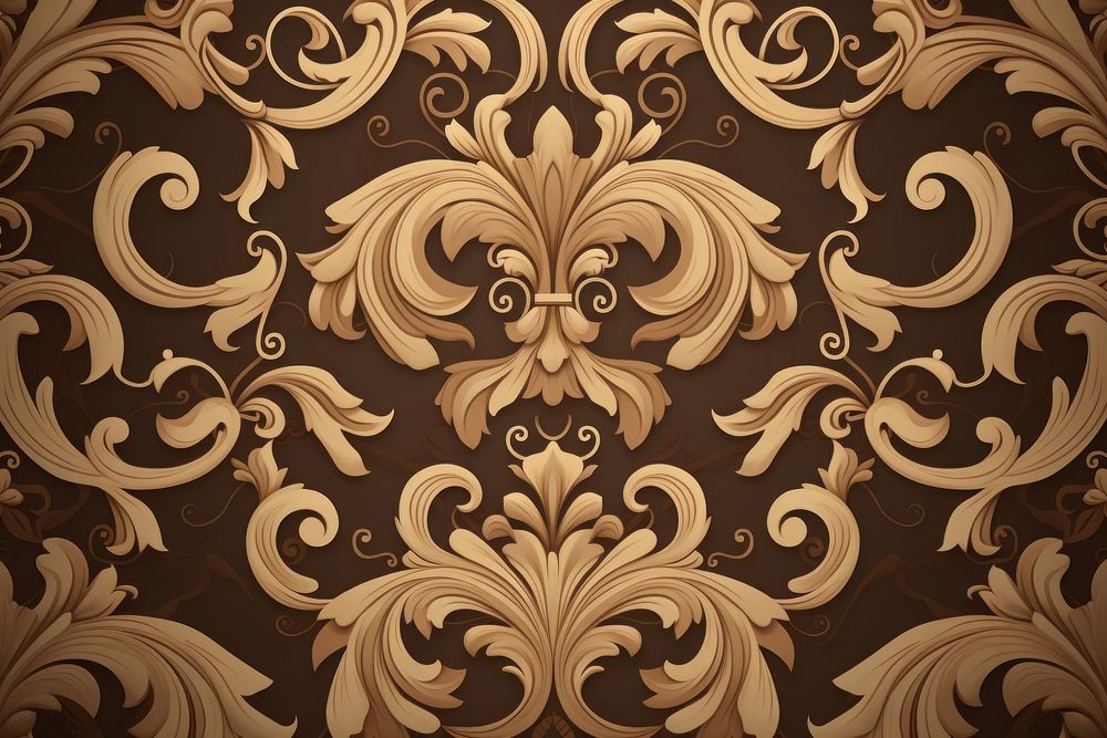 Brown vintage luxury pattern graphics texture wood.