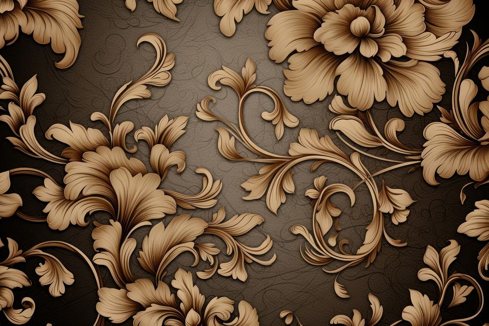 Brown vintage luxury pattern graphics indoors dessert.