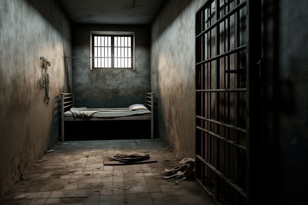 Prison bed furniture.