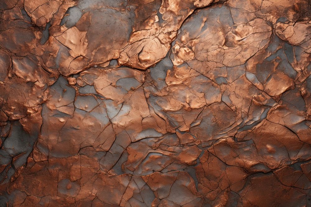 Ancient copper metal texture corrosion outdoors rock.