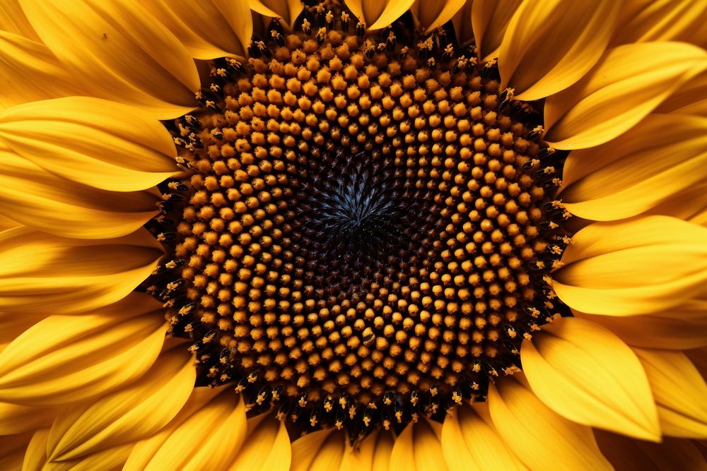 Sunflower texture asteraceae blossom person.