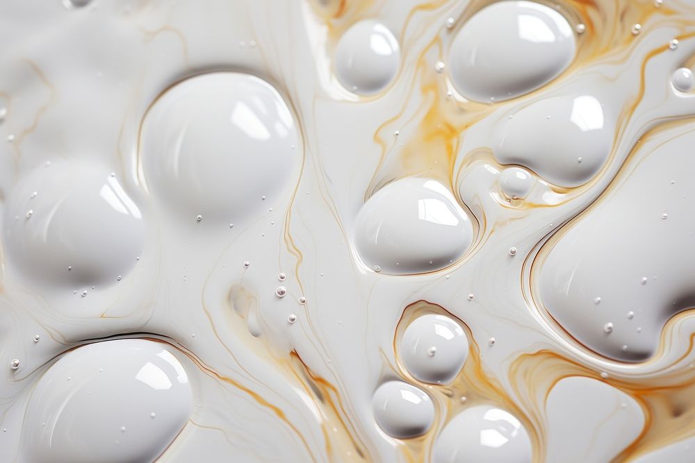 Water drop marble and white marble texture medication porcelain pottery.