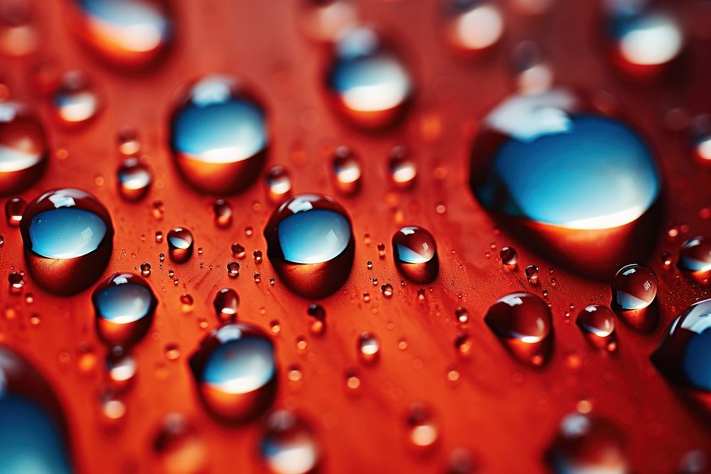 Water drop texture medication blossom droplet.