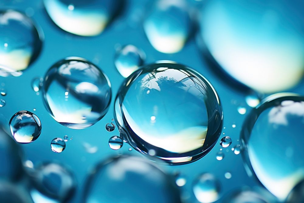 Water drop texture droplet sphere.