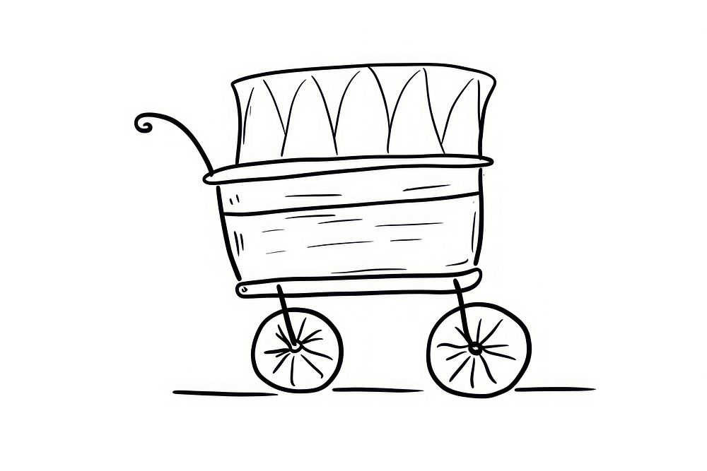 Baby carriage transportation vehicle machine.