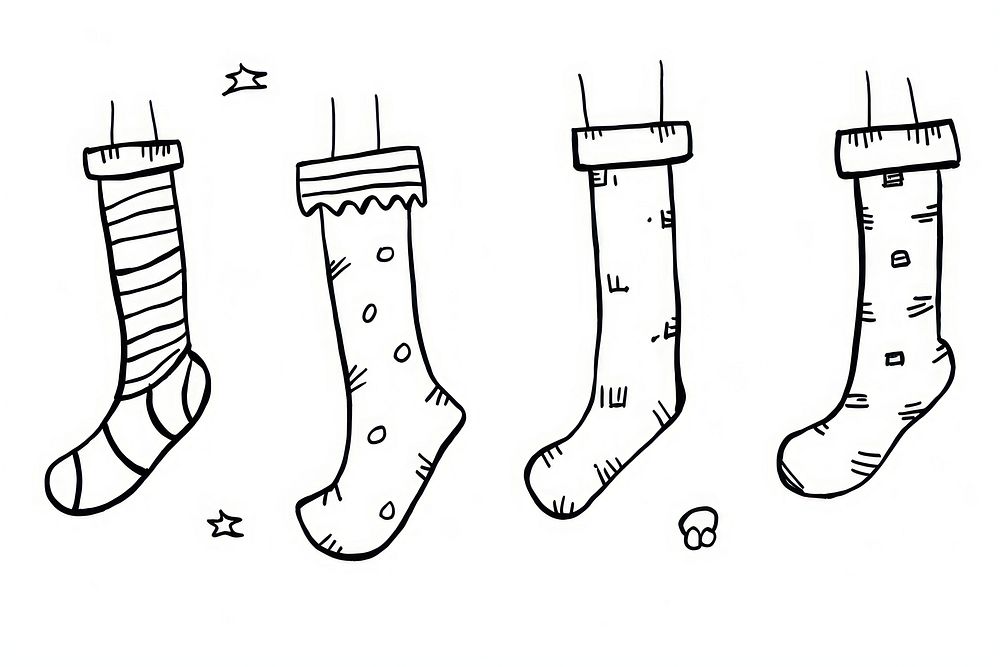 Baby socks christmas clothing festival.
