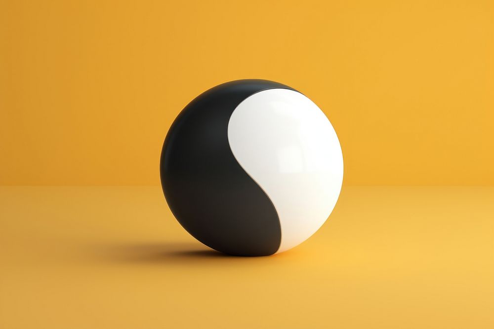 Yin yang furniture cricket sphere.