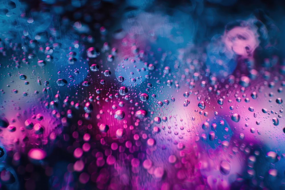 Rain wallpaper purple person human.