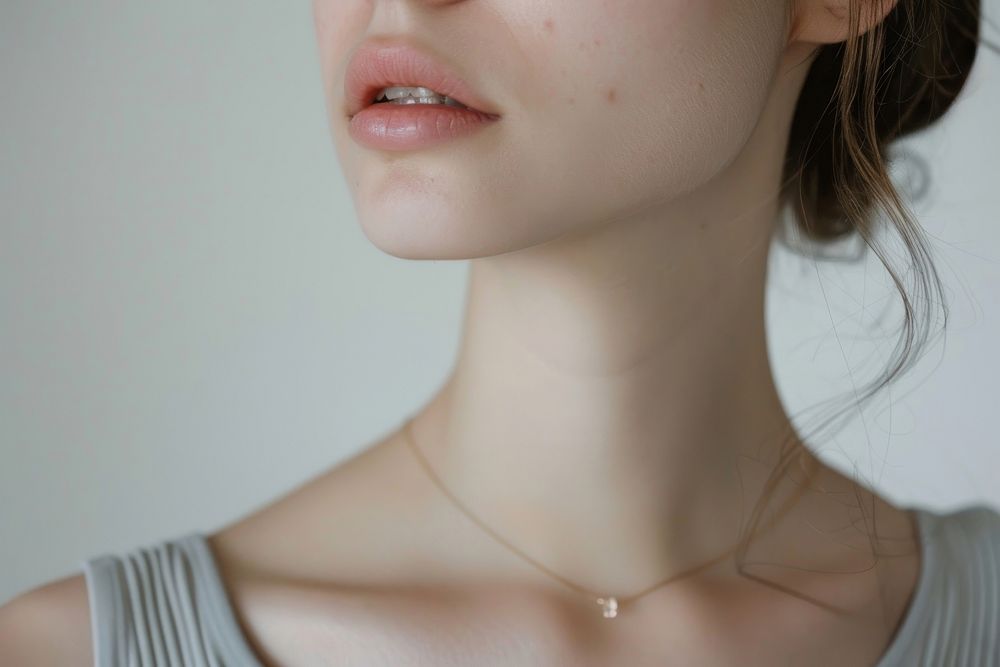 Woman neck collarbone accessories accessory necklace.