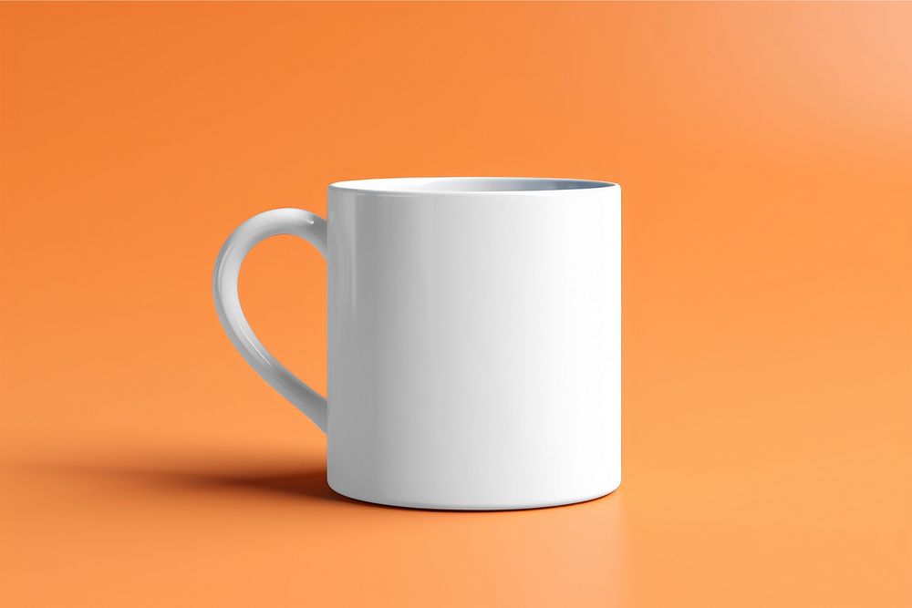 Ceramic mug mockup psd