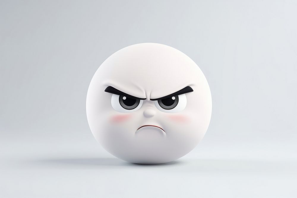 Emoj angry person human baby.