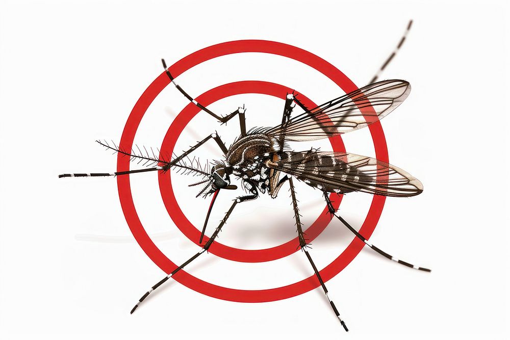 Target on mosquito invertebrate weaponry animal.