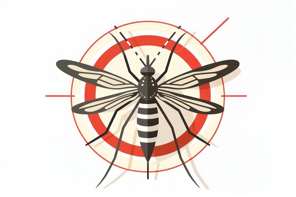 Target on mosquito invertebrate andrena animal.