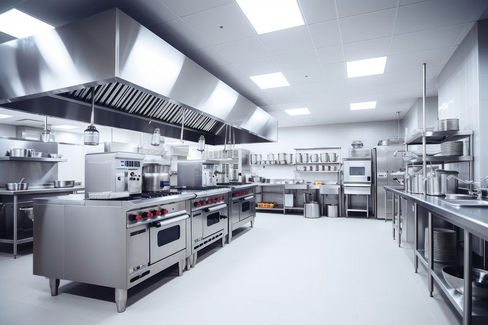 Commercial Kitchen kitchen refrigerator laboratory.