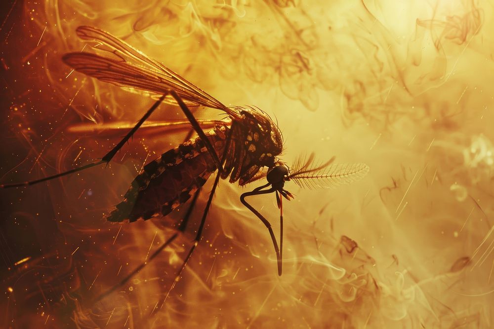 Dangerous Malaria Infected Mosquito Skin Bite mosquito invertebrate andrena.