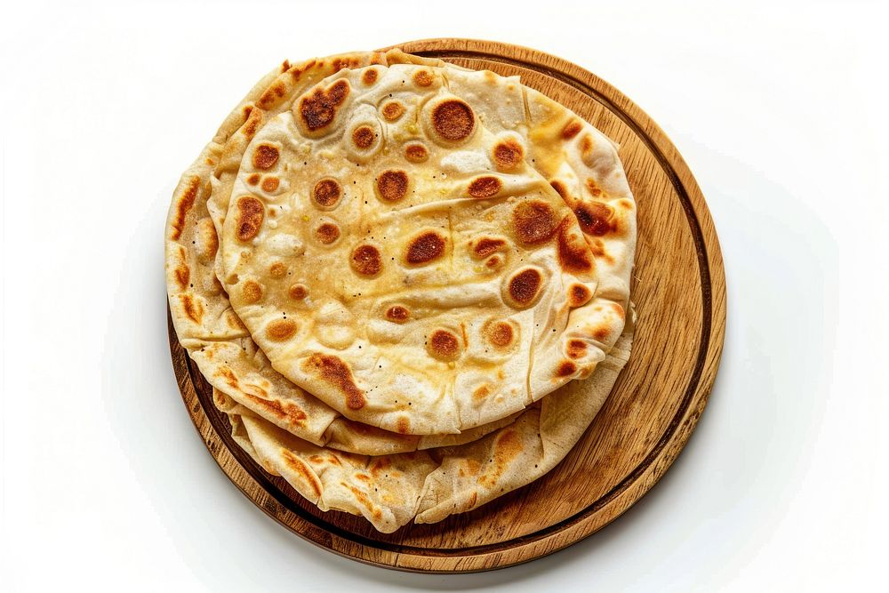 Parathas food tortilla pancake.