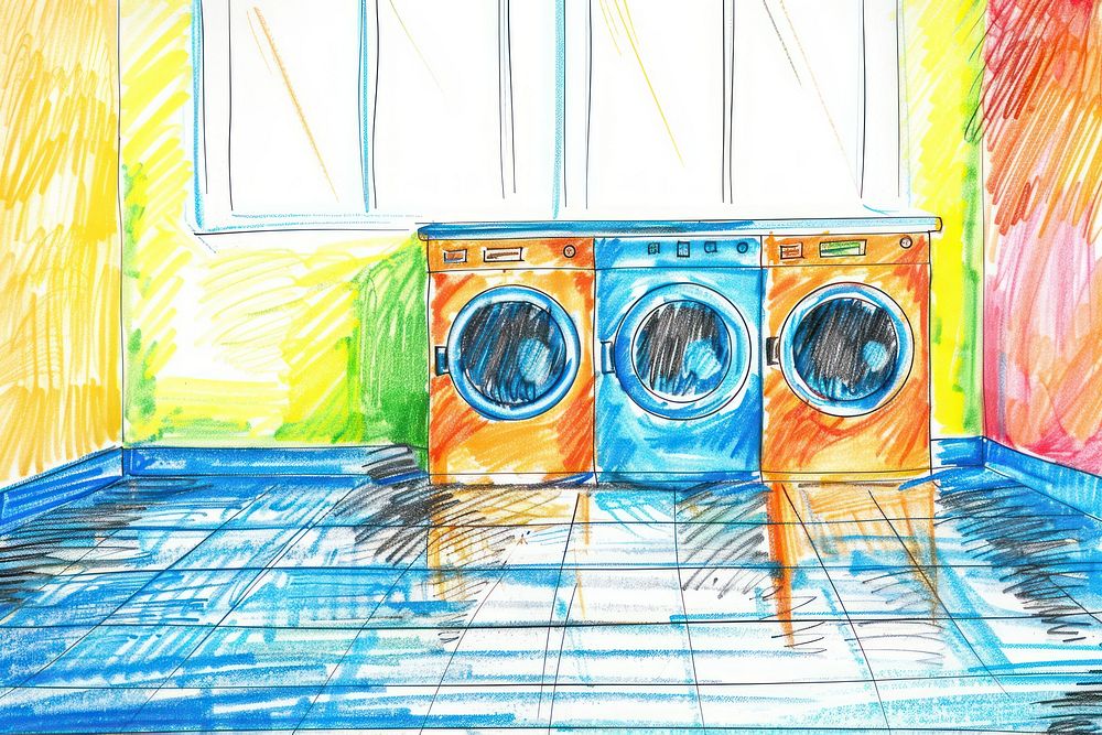 Laundry appliance device washer.