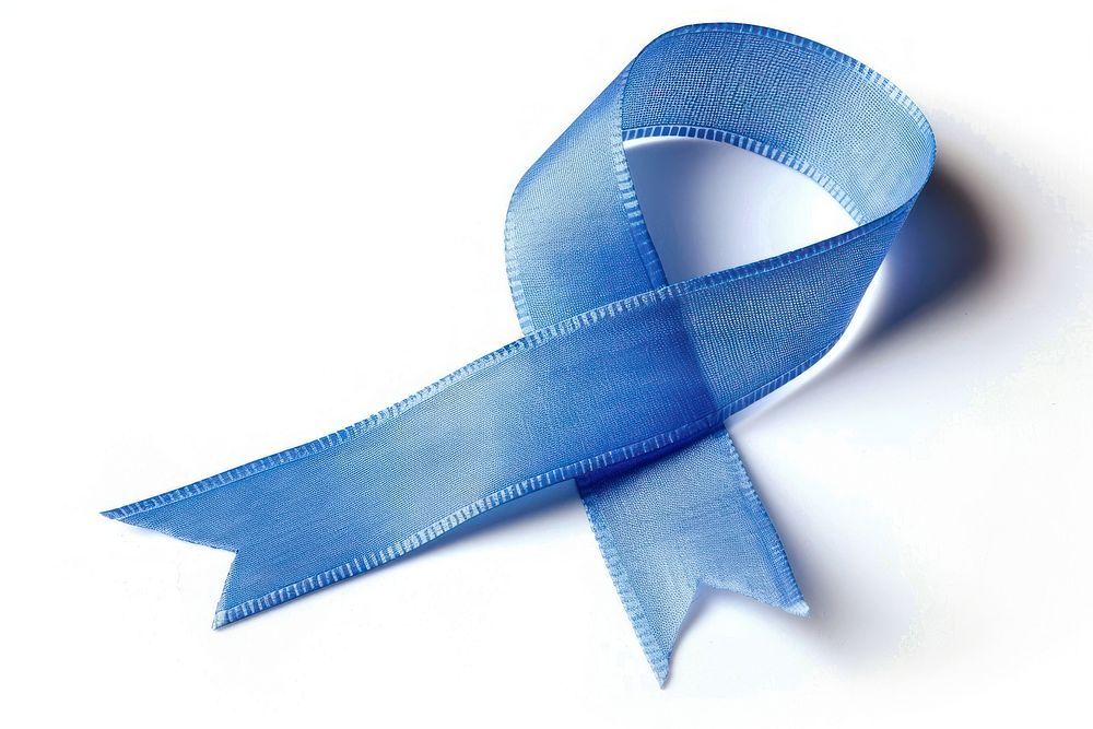 Blue awareness ribbon accessories accessory racket.