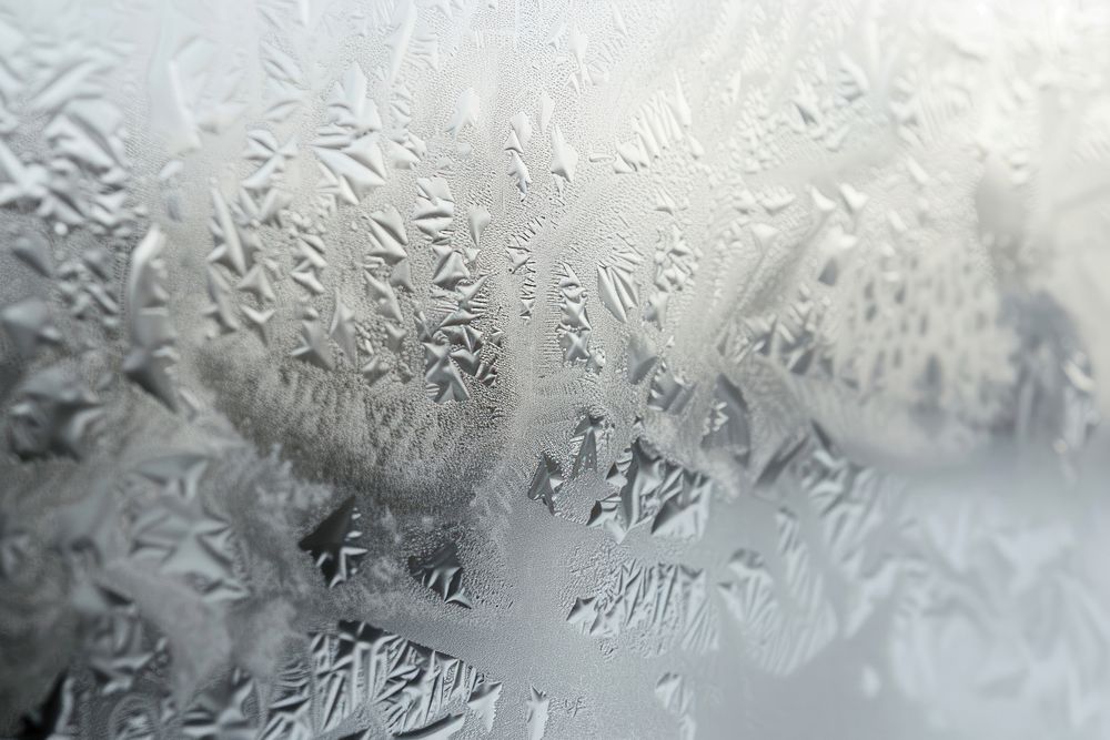 Frosted glass frost outdoors weather.