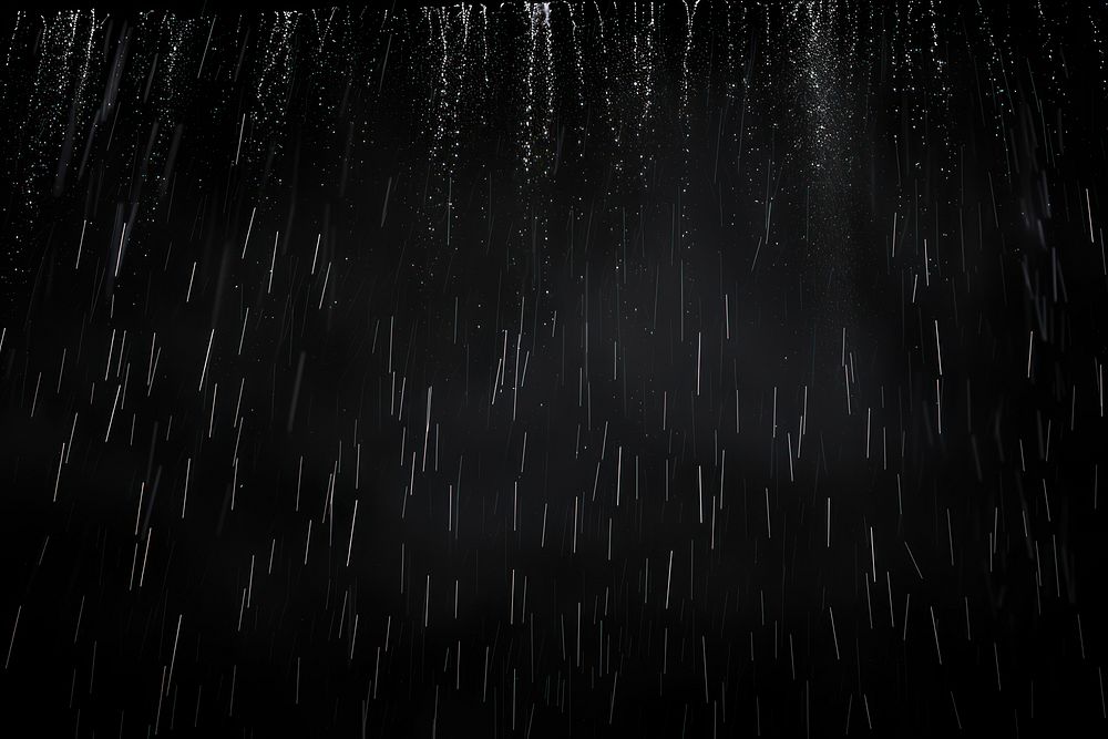 Rain storm black blackboard outdoors.