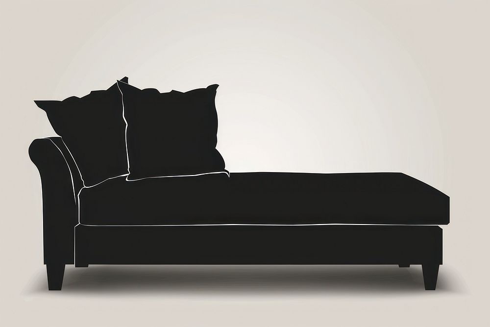 Daybed Sofa furniture cushion chaise.