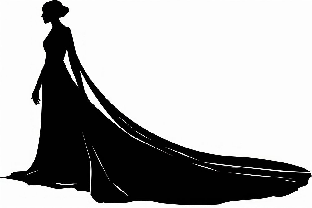 Empire dress silhouette clothing fashion.