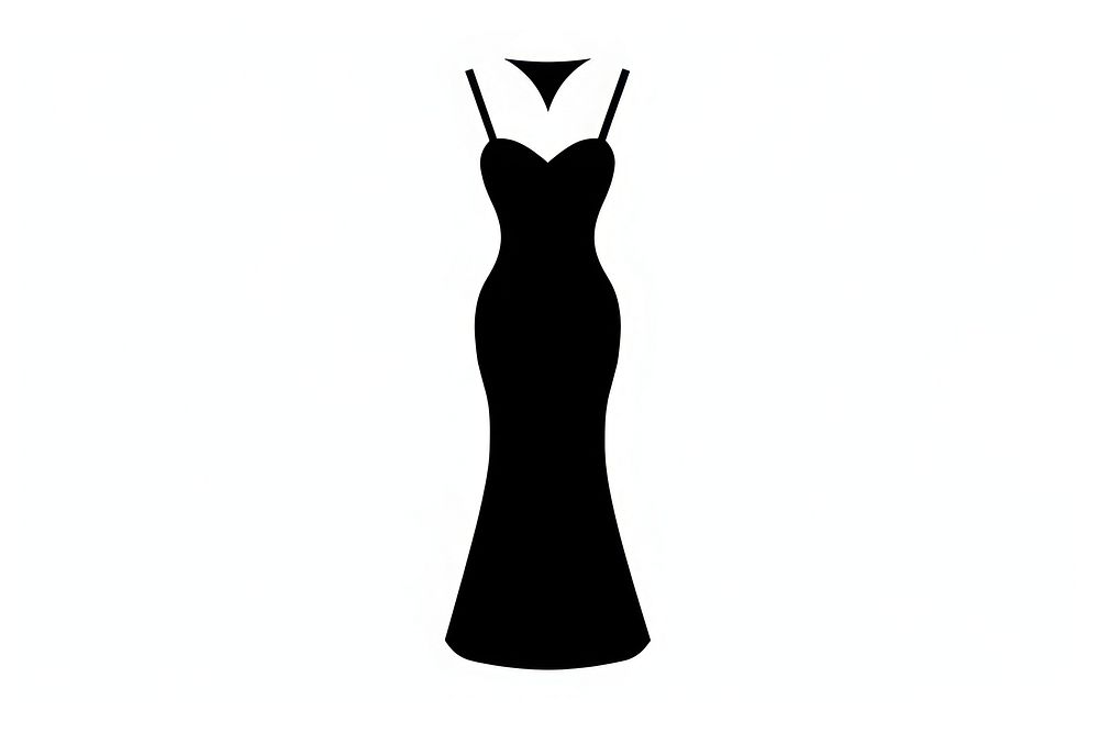 Evening Gown dress silhouette clothing apparel.