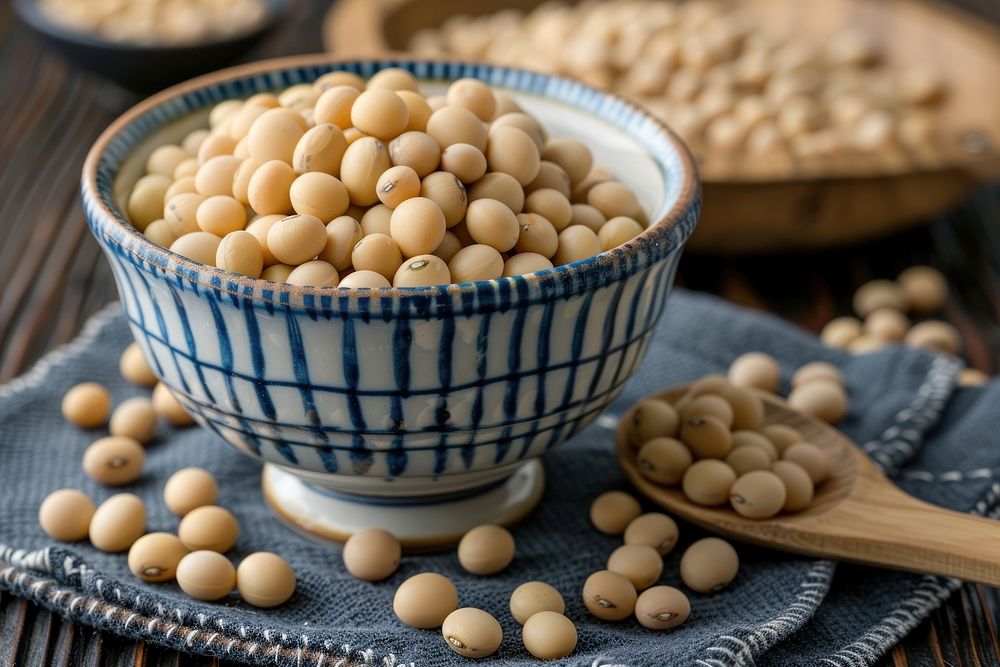 Fermented Soybeans soy medication vegetable.