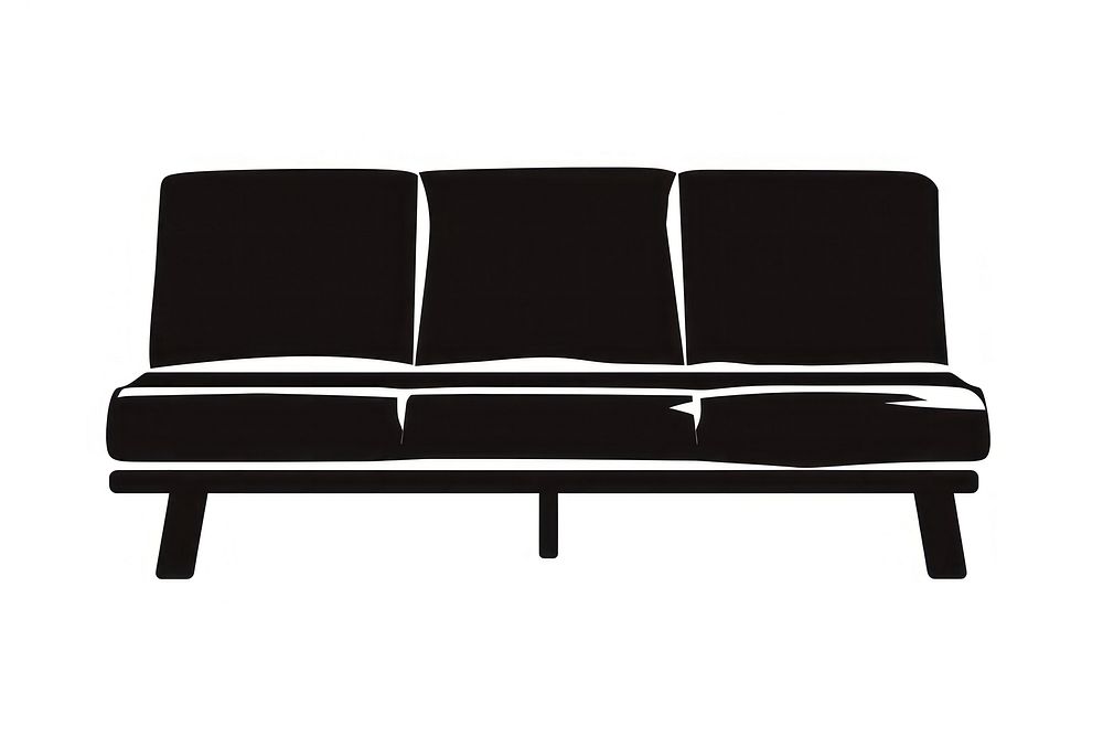 Futon Sofa furniture couch bench.