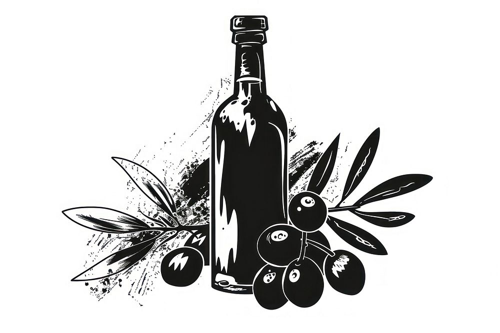Olive oil beverage alcohol produce.