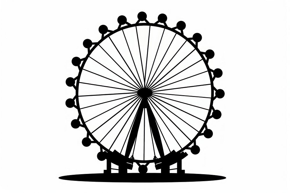 London Eye chandelier machine wheel.