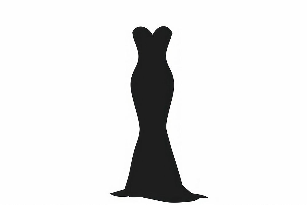 Sheath dress silhouette fashion female.