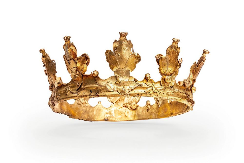 Gold vintage crown accessories accessory jewelry.