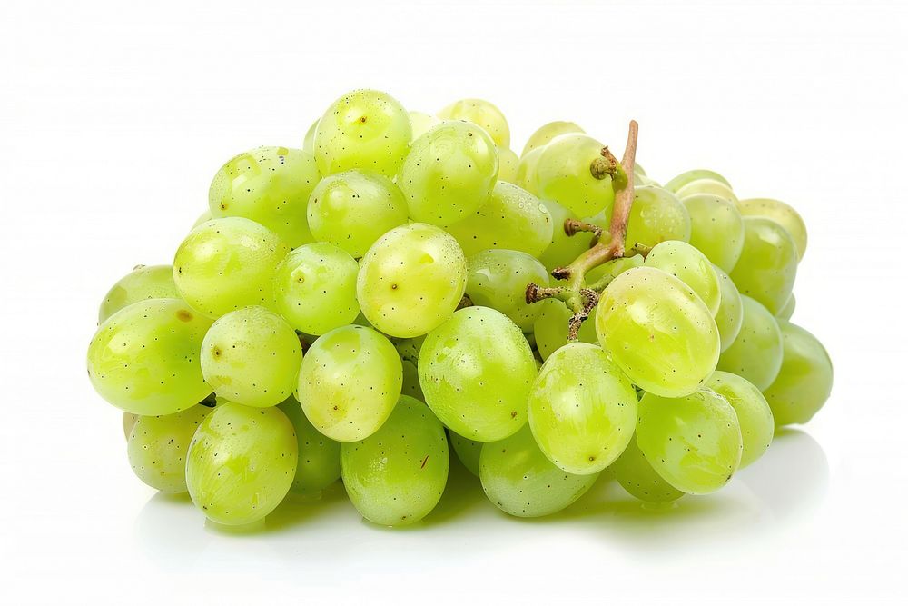 Green grapes produce fruit plant.