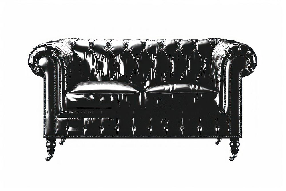Tufted Sofa furniture armchair couch.