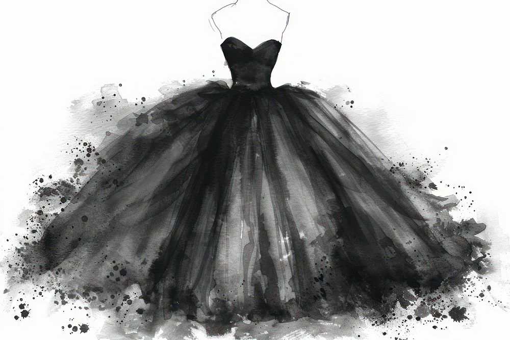 Tulle dress recreation clothing apparel.