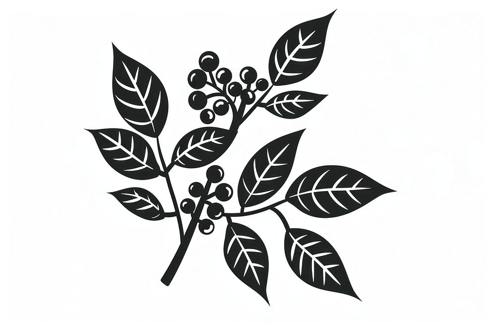 Coffee branch icon plant graphics dynamite.