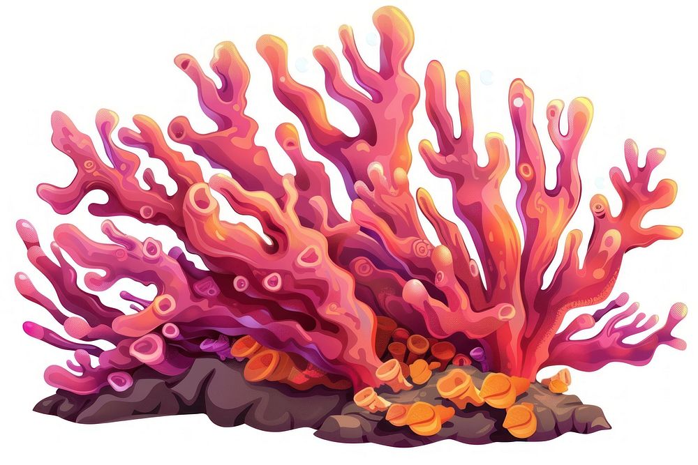 Favites Coral art invertebrate outdoors.