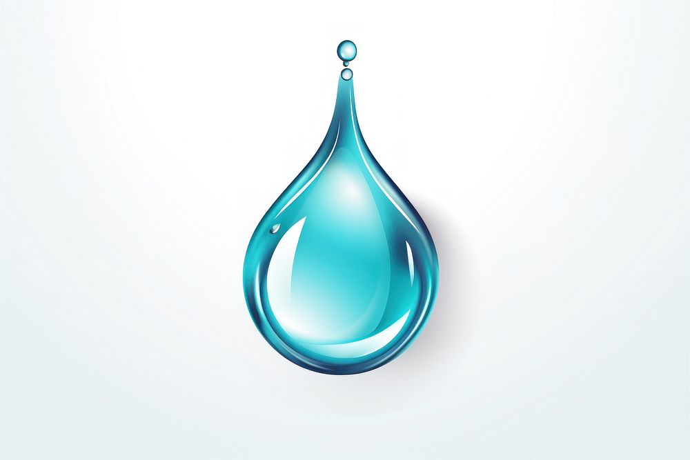 Water drop accessories turquoise accessory.
