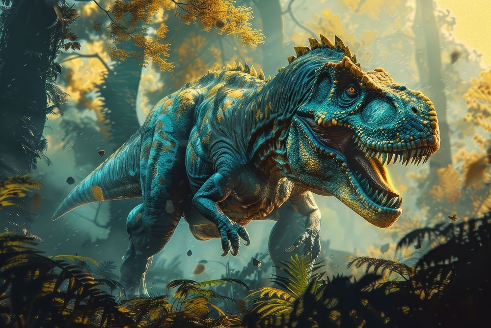 Dinosaur reptile animal t-rex.