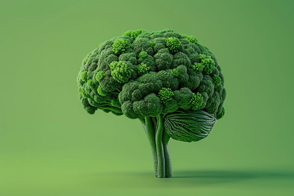 Broccoli green vegetable produce.
