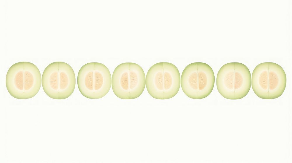 Melons as divider watercolor vegetable weaponry cucumber.
