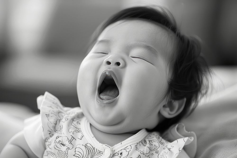 Baby Yawn yawning person human.