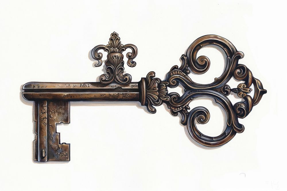 Keys weaponry bronze dagger.