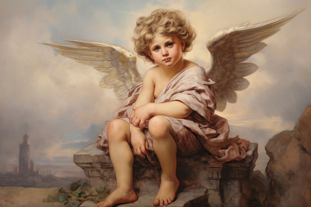 Cherub archangel person child.