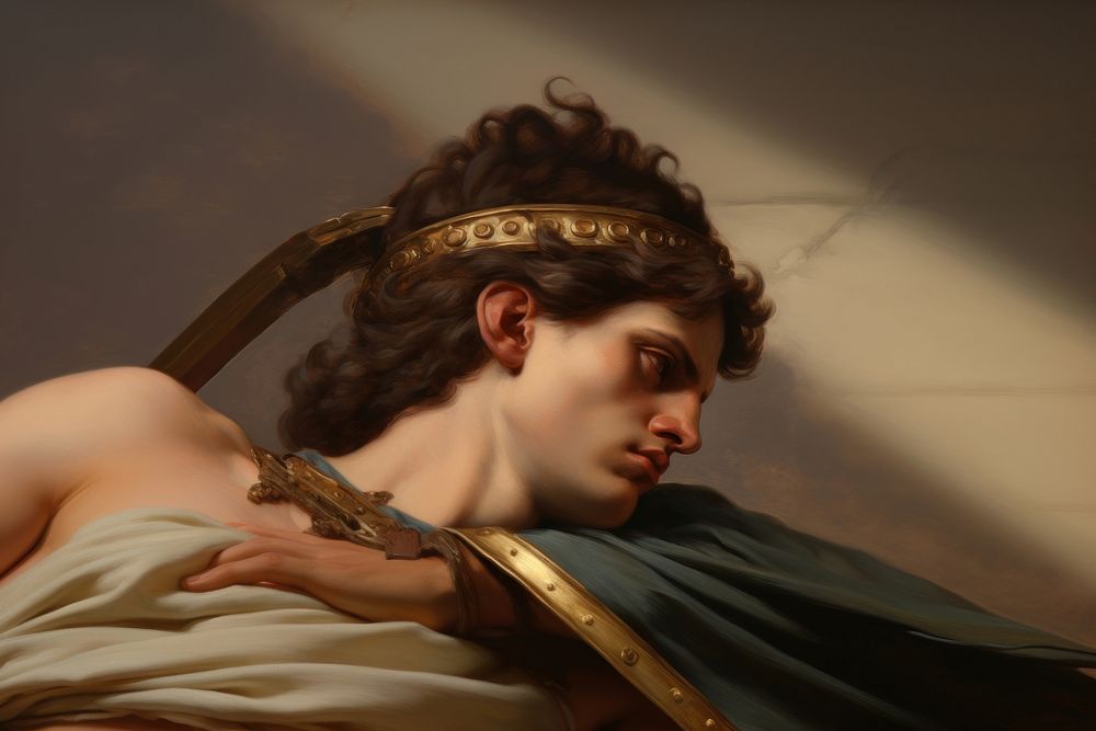 Achilles painting art accessories. | Free Photo Illustration - rawpixel